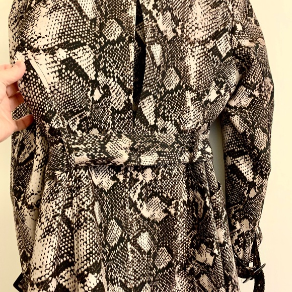 INC TRENCHCOAT phyton print - Picture 12 of 12